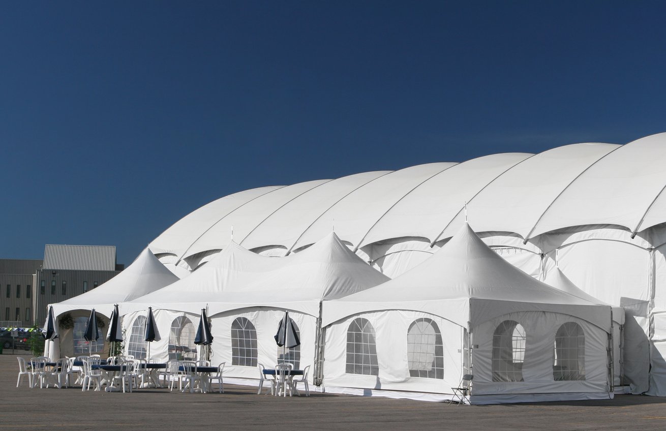 Large White Special Event Tent